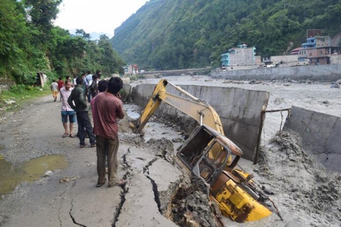 Kaligandaki River flood, Myagdi